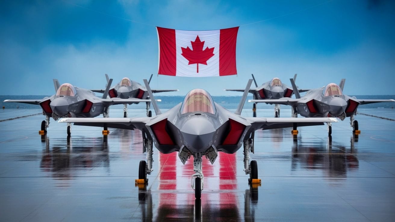 Kaip Kanada gali patekti į „taip“ kovotoją „F-35“