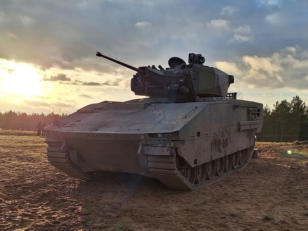 „Patria“ surinkti ASCOD IFV, kurią užsakė Latvija, naudodama šalies gamybos įrenginį
