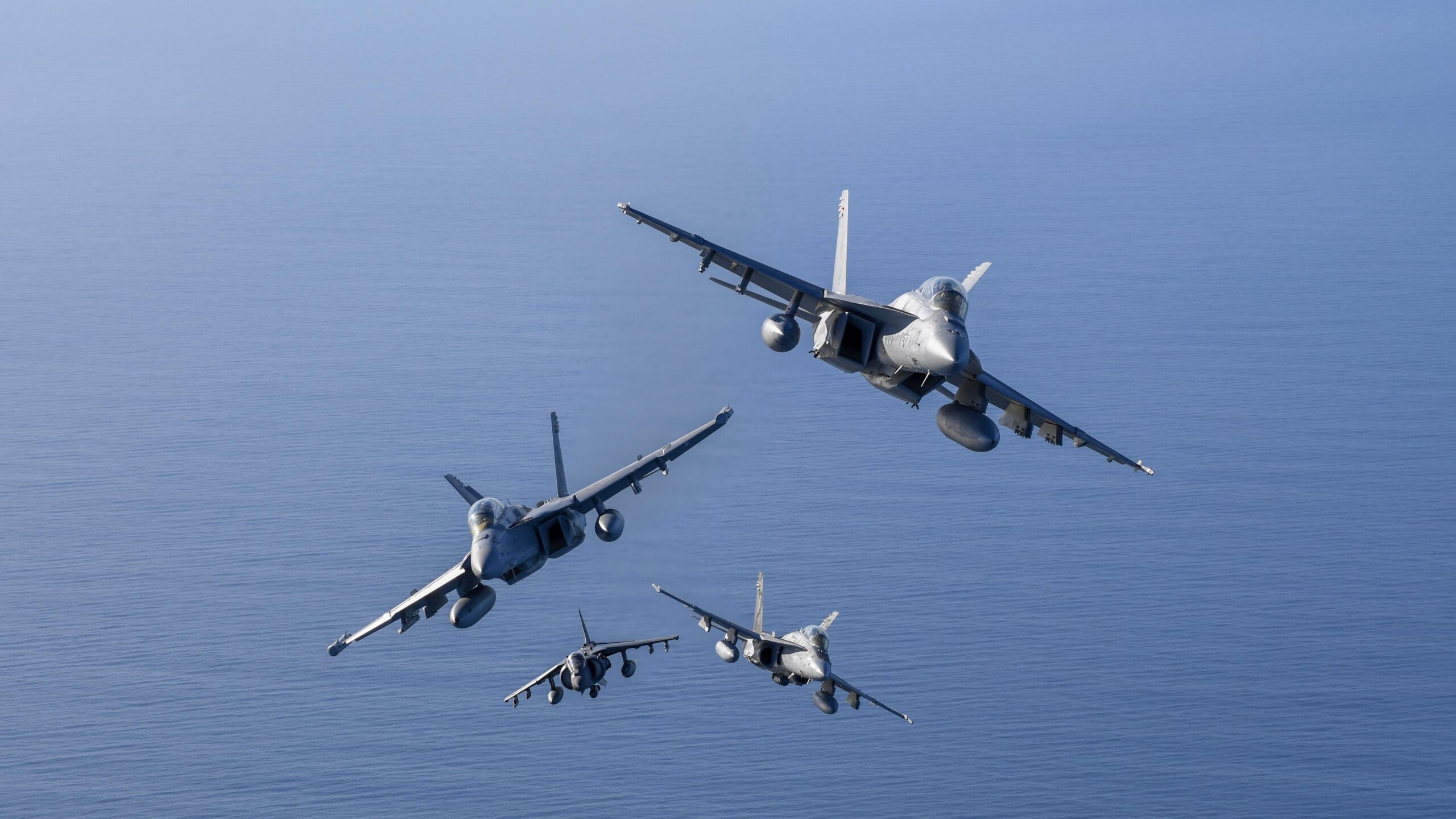 JAV F/A-18 ir EA-18G parkai viršija 12 milijonų skrydžių valandų