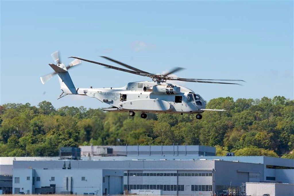 „Lockheed Martin Sikorsky“ gauna penkerių metų sutartį iki 99 CH-53K® sunkiųjų keltuvų sraigtasparnių statybai JAV jūrų pėstininkų korpusui