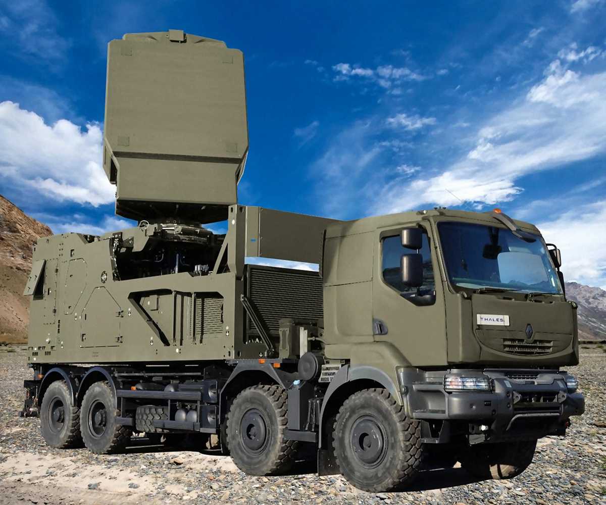„Thales Ground Fire Radar“ dabar gamina iš eilės prancūzų SAMP/T NG sistemoms
