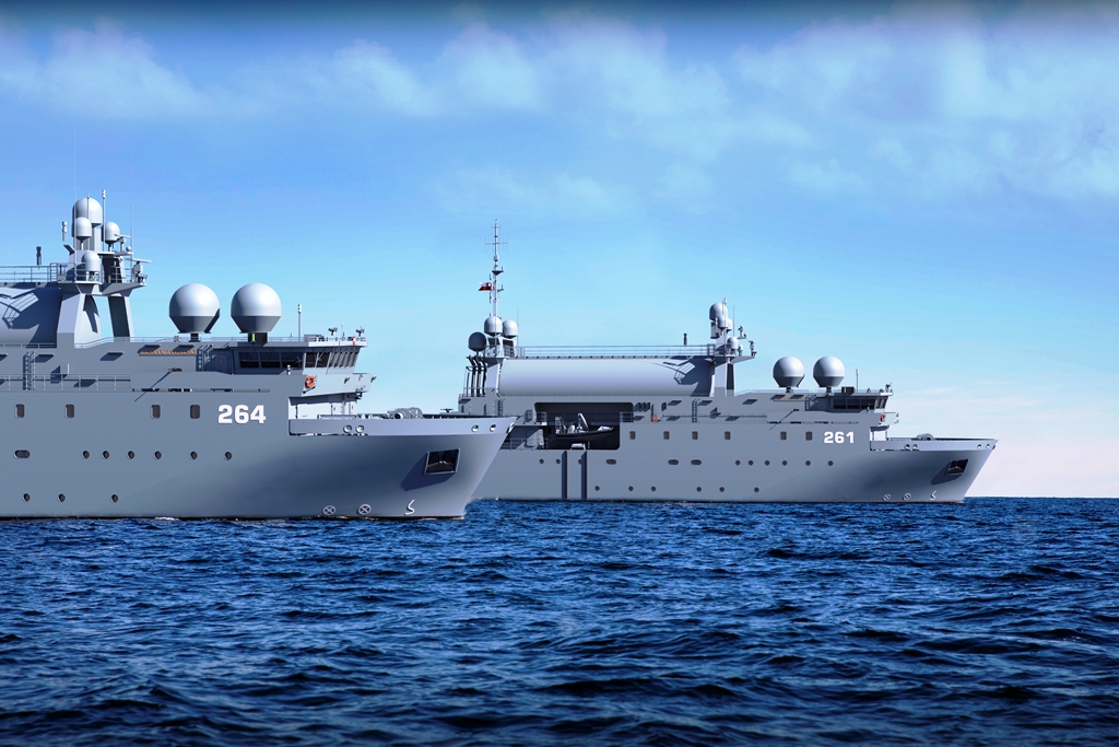 Saab išleido antrąjį Lenkijos SIGINT laivą