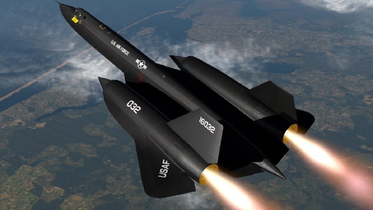 Kelionės laiku, JAV oro pajėgų leidimas: SR-71 Blackbird skrido taip greitai, kad nusileido Beale AFB beveik diena prieš pakilimą iš Kadena AB