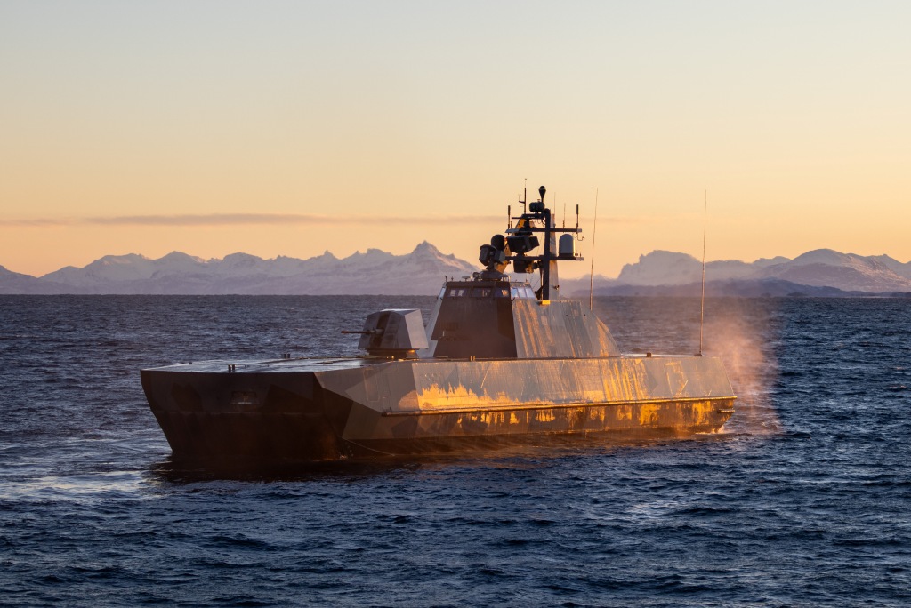 Kongsberg atnaujins kovos sistemą Skjold klasėje