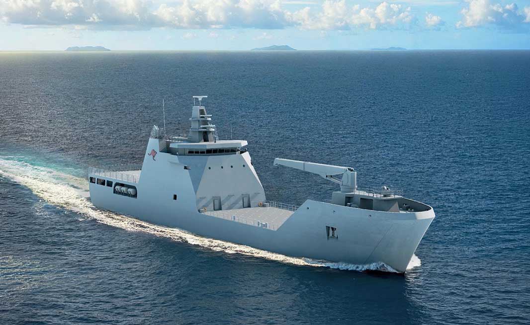 Austal sudarė sutartis su Damen kaip partneriu dėl vietinės LST 100 laivų statybos Australijos armijai
