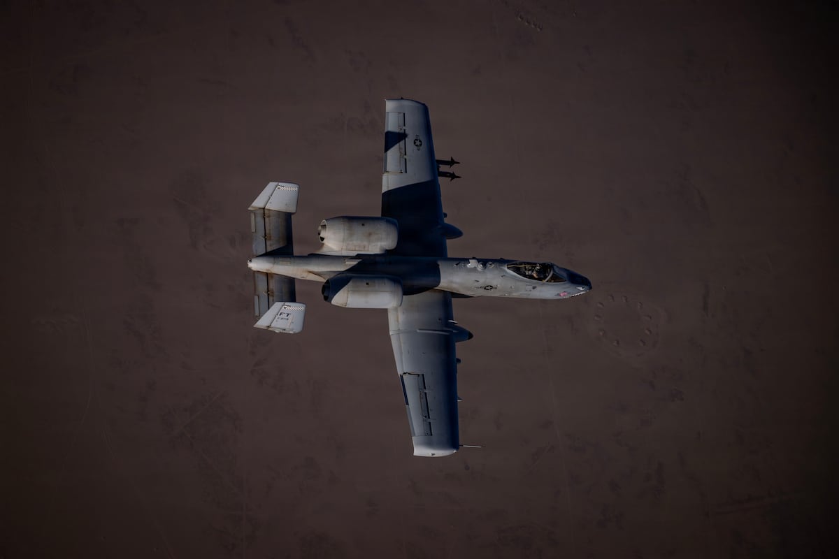 A-10 Warthog sudužo netoli Hormūzo sąsiaurio