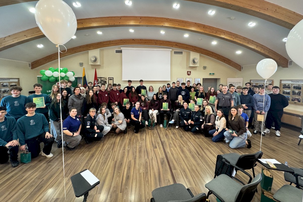 Ar žinotum, kaip elgtis grėsmės akivaizdoje? Moksleiviai Lietuvoje jau tikrina savo žinias