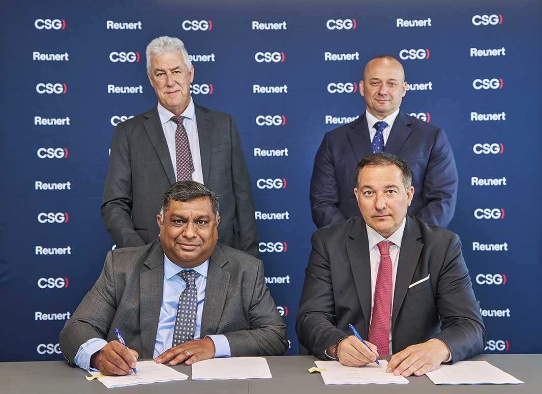CSG ir Reunert įkuria bendrą įmonę, gaminančią elektroninius didelio kalibro šaudmenų degiklius