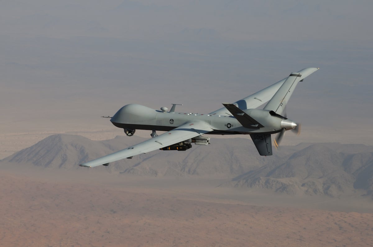 Oro pajėgos MQ-9 vadina „Epic Fury“ „MVP“, įstatymų leidėjams spaudžiant pilotuojamą nepilotuojamą ateitį