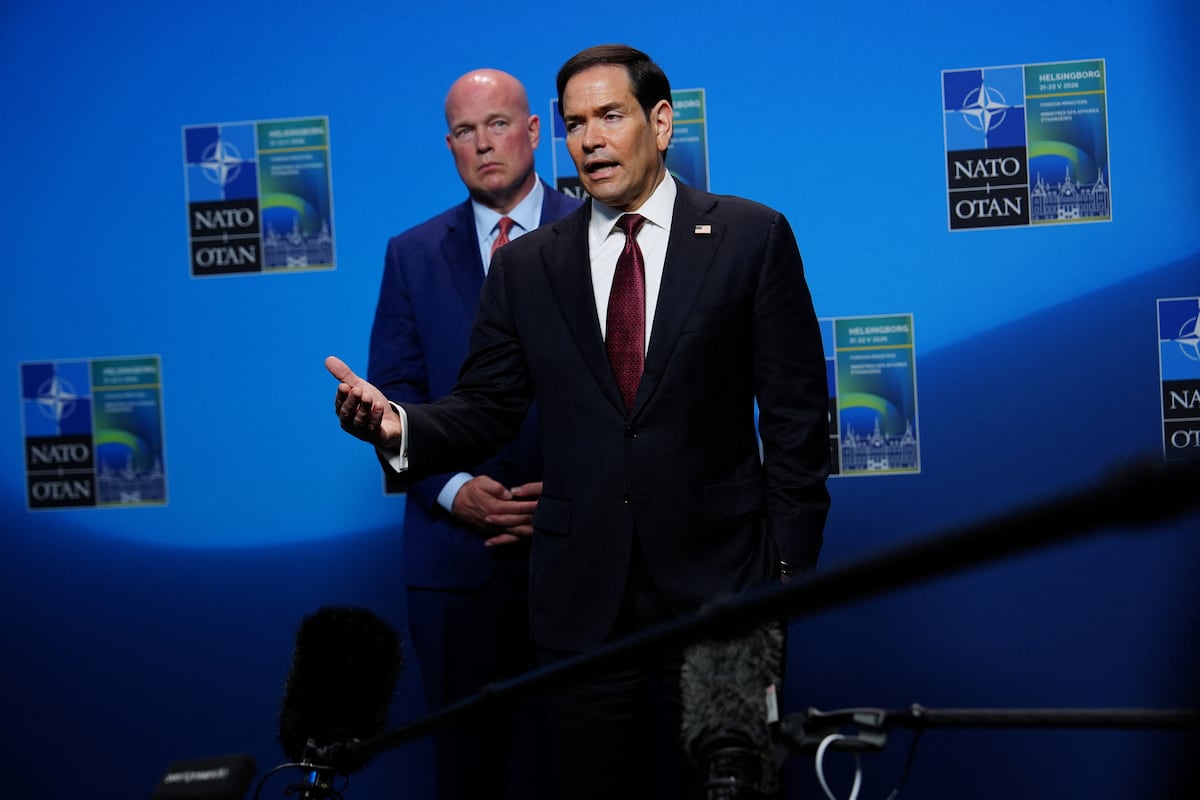 Rubio per pagrindinį viršūnių susitikimą didina spaudimą NATO