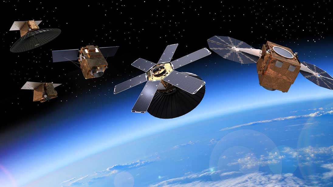 „Airbus“ gynybos ir kosmoso suverenios erdvės žvalgybos konsorciumas su „Rohde & Schwarz“, „constellr“, „Orbint“ ir „HPS“
